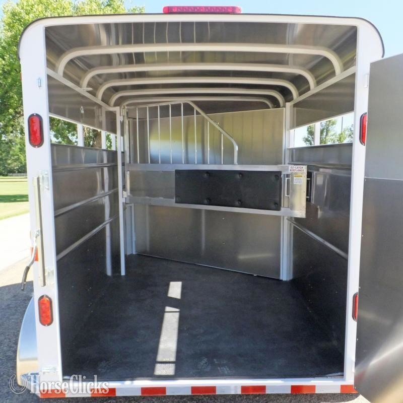 Maverick Trailers 2027  Steel/Aluminum 2 Horse Trailer  Horse Trailer in California