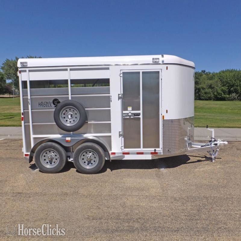 Maverick Trailers 2027  Steel/Aluminum 2 Horse Trailer  Horse Trailer