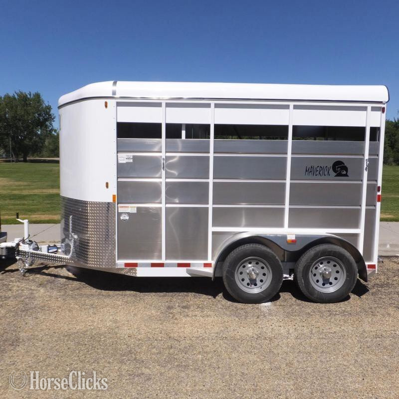 Maverick Trailers 2027  Steel/Aluminum 2 Horse Trailer  Horse Trailer - Horse Trailers