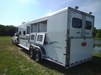 2000 Sundowner Trailers TrailBlazer Horse Gooseneck Horse Trailer