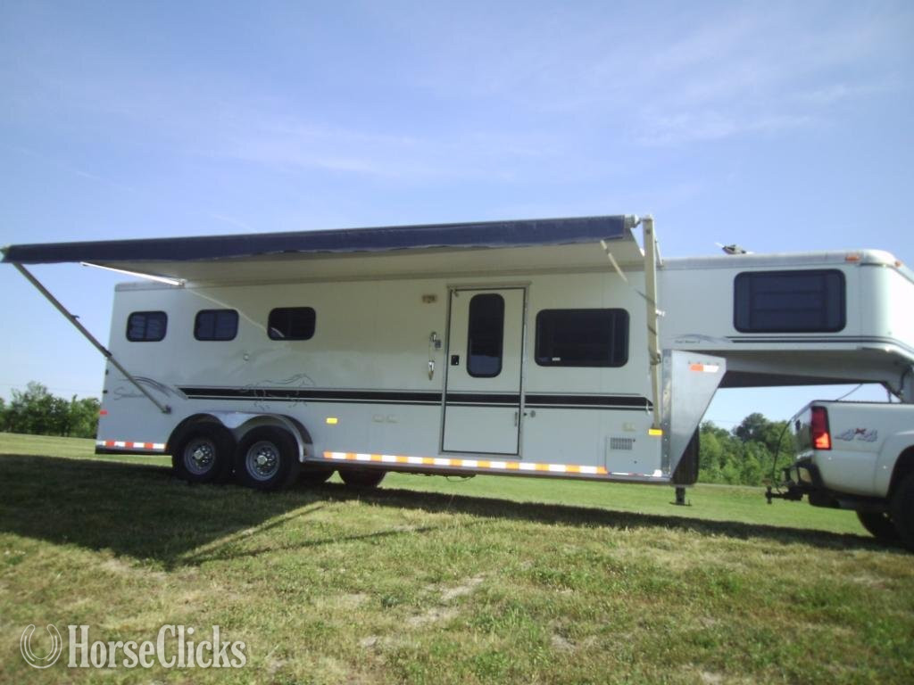 2000 Sundowner Trailers TrailBlazer Horse Gooseneck Horse Trailer in Indiana