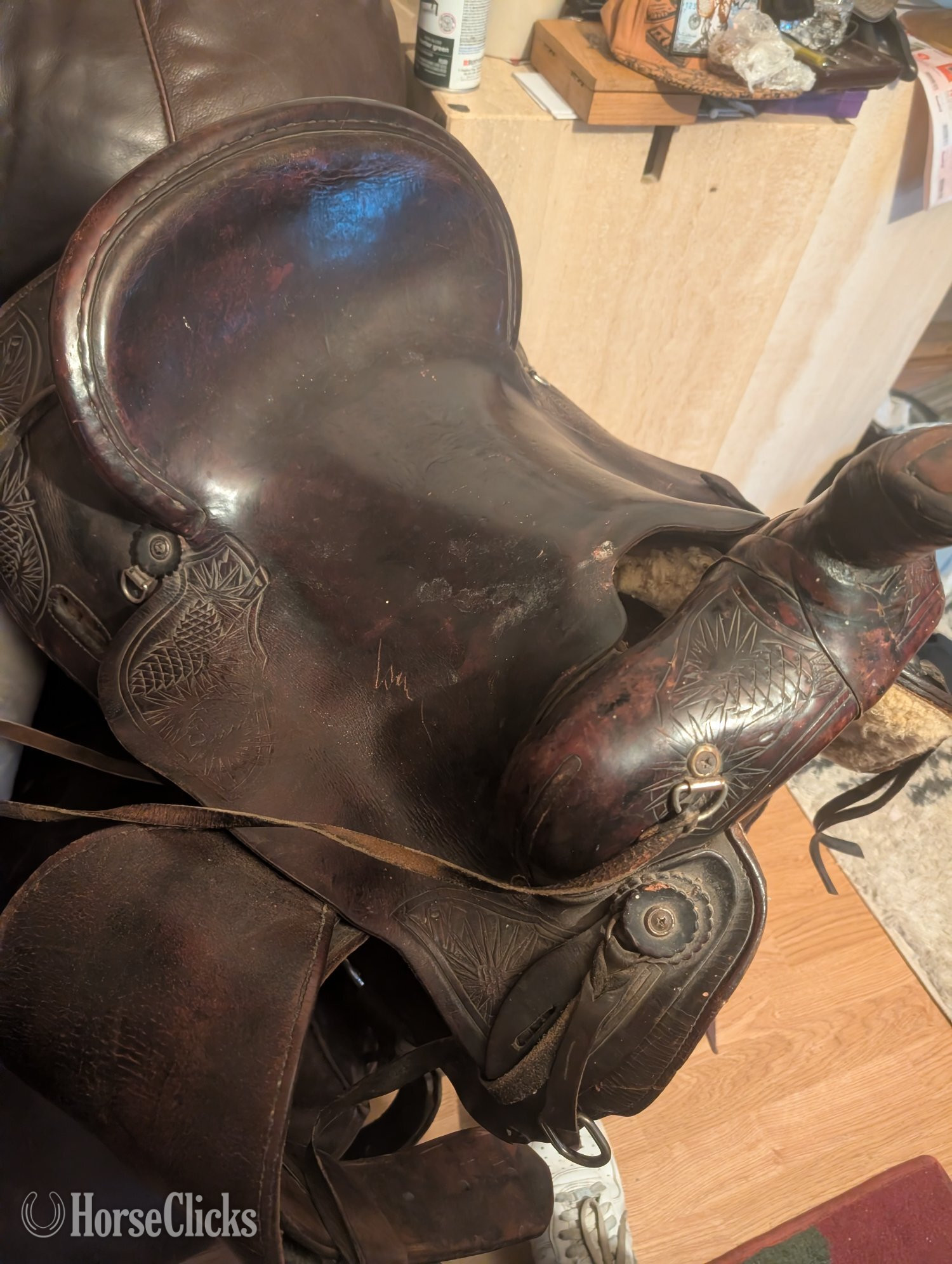 18.5" Hilason Saddlery Western Saddle in Iowa