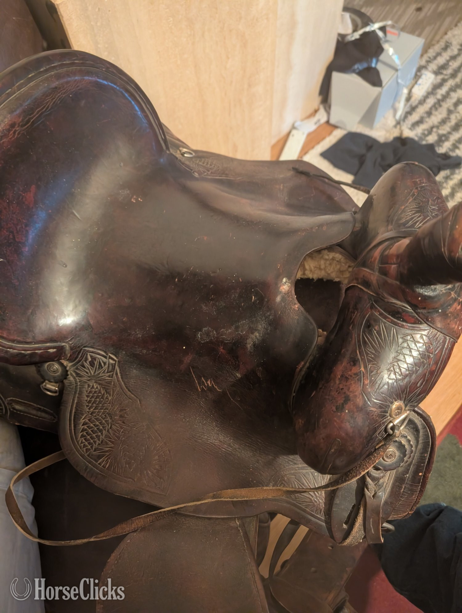 18.5" Hilason Saddlery Western Saddle