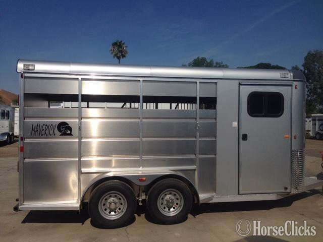 California Maverick Trailers 2026  Aluminum 2  Horse Trailer