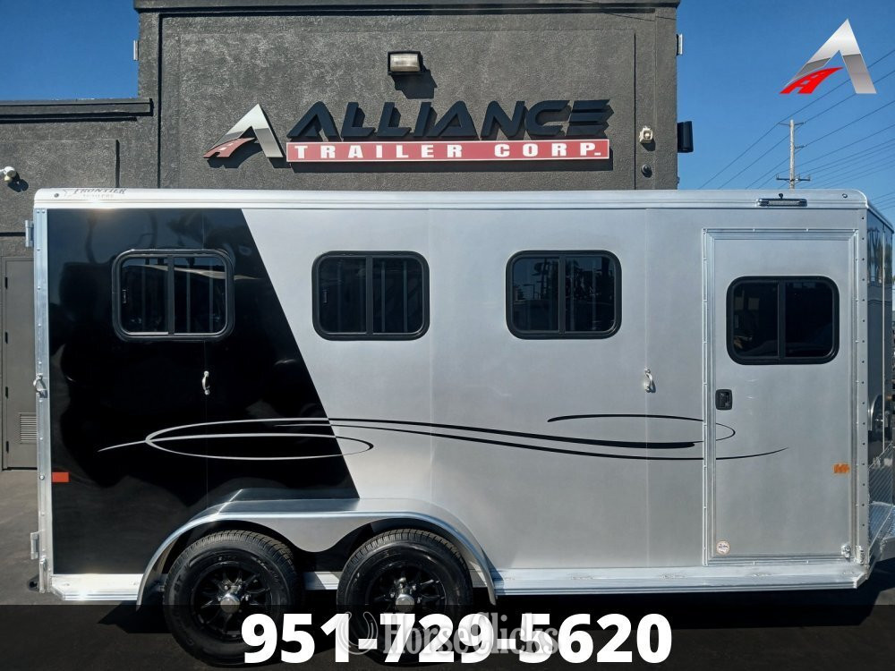 2026 Frontier Trailers Strider Bumper Pull Horse Trailer