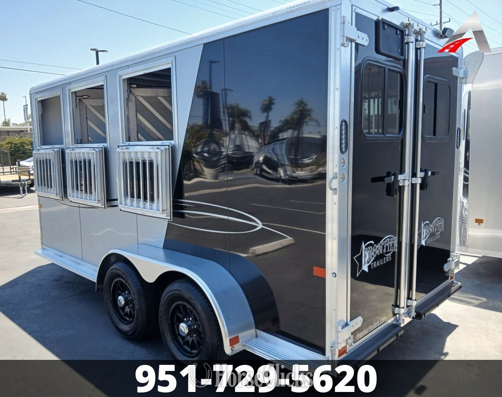 2026 Frontier Trailers Strider Bumper Pull Horse Trailer - Horse Trailers