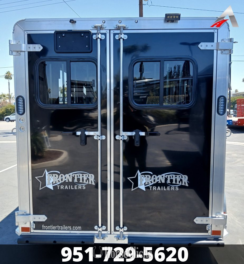 Horse Trailers - 2026 Frontier Trailers Strider Bumper Pull Horse Trailer
