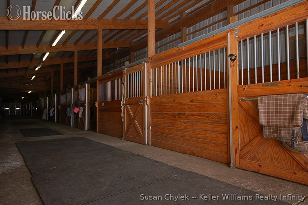Illinois SOLD!!! Gorgeous 45 Stall Show Barn for sale in Illinois