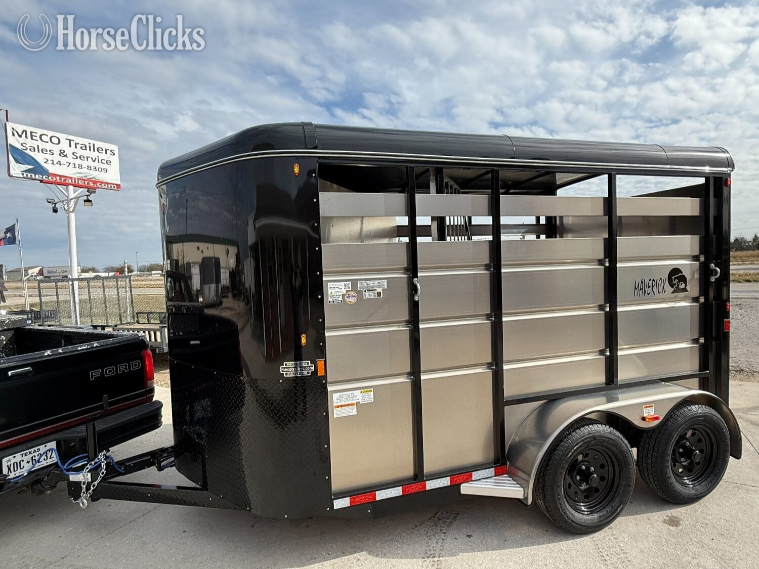 2026 Maverick Trailers Mav 13 Bumper Pull Horse Trailer