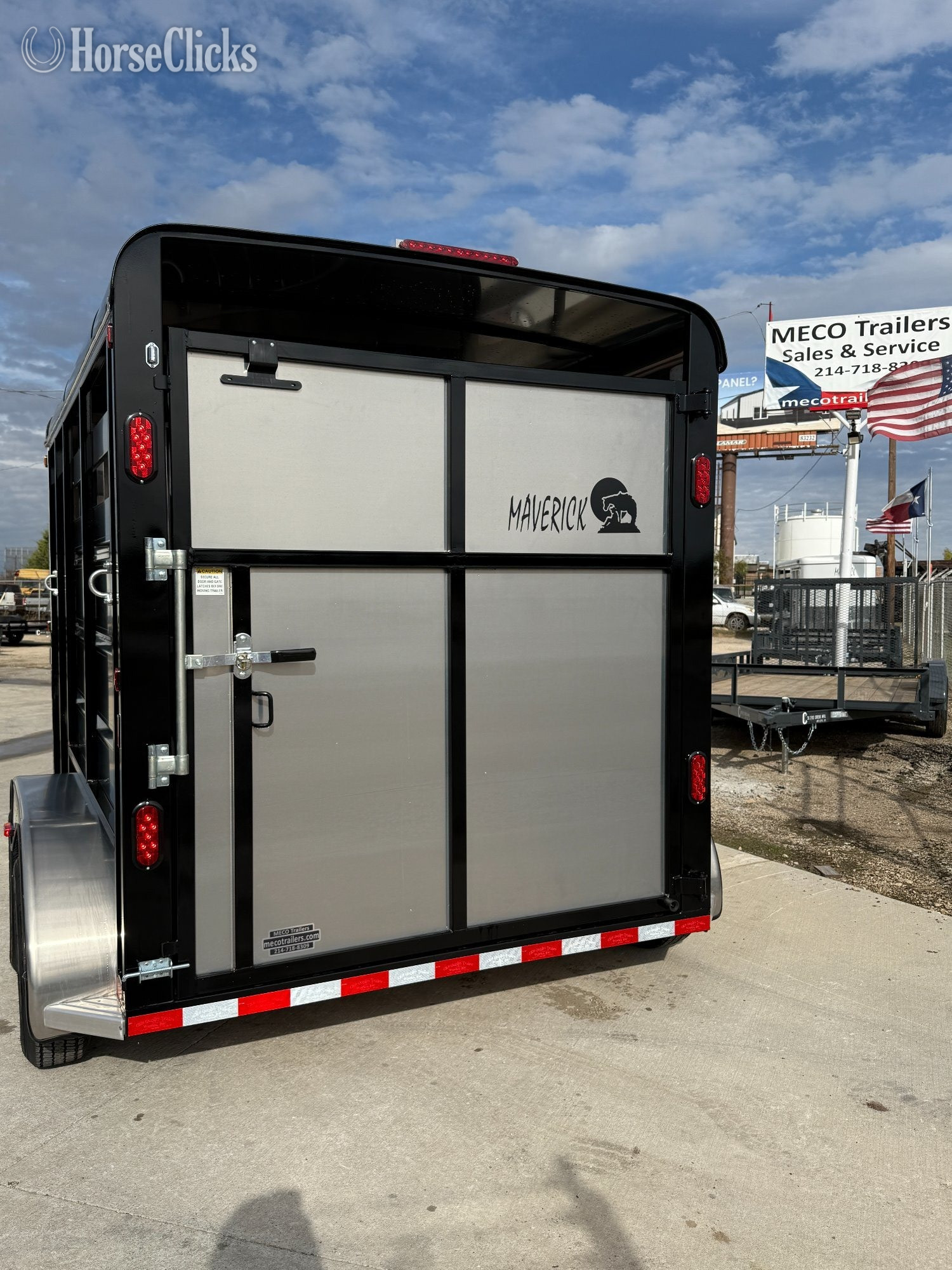 Texas 2026 Maverick Trailers Mav 13 Bumper Pull Horse Trailer