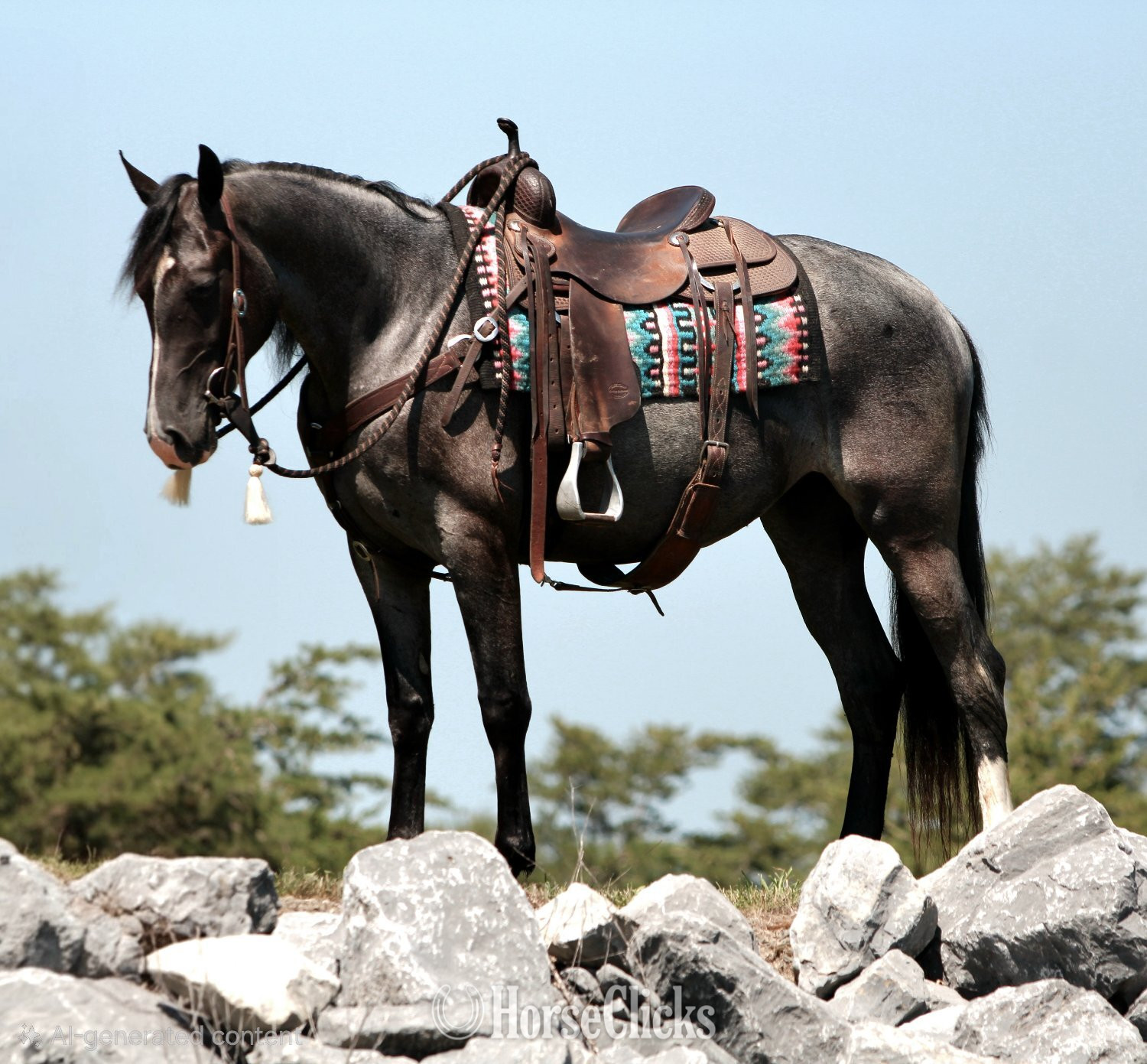 Tennessee Walker - "KARI" Blue Roan Mare Tennessee Walker in Pennsylvania