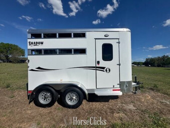 2026 Shadow Trailers Stablemate Bumper Pull Horse Trailer
