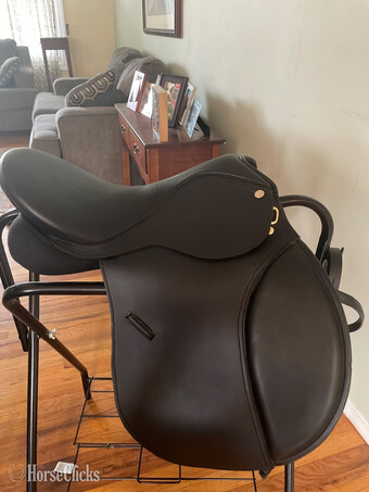 17.5" N. Porter English Saddle