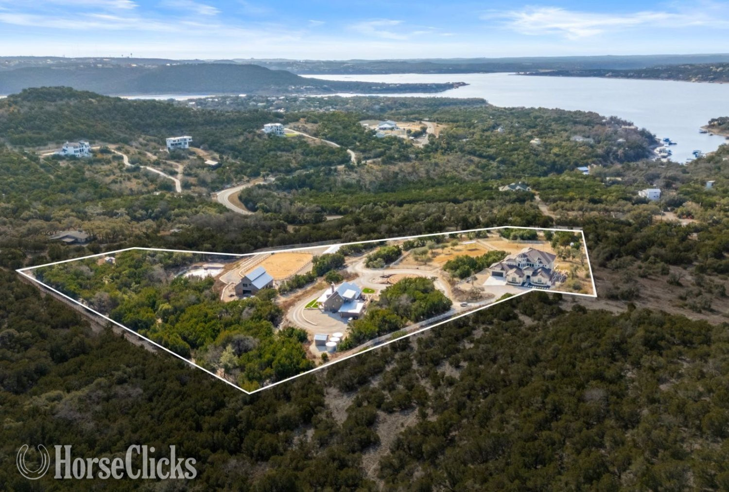 Private Hill Country Estate with Lake Travis Views & Premier Equestrian Facilities