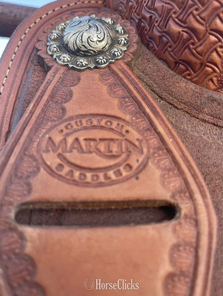 15.5" Martin Saddlery Western Saddle in Texas