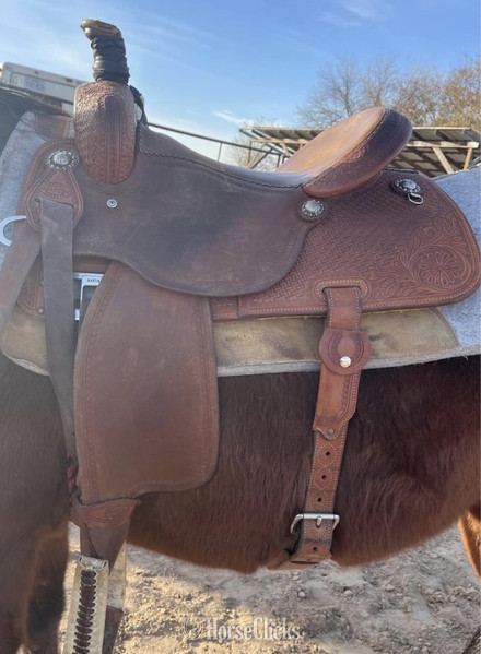 Texas 15.5" Martin Saddlery Western Saddle