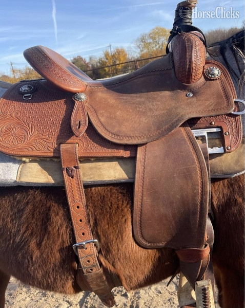 15.5" Martin Saddlery Western Saddle