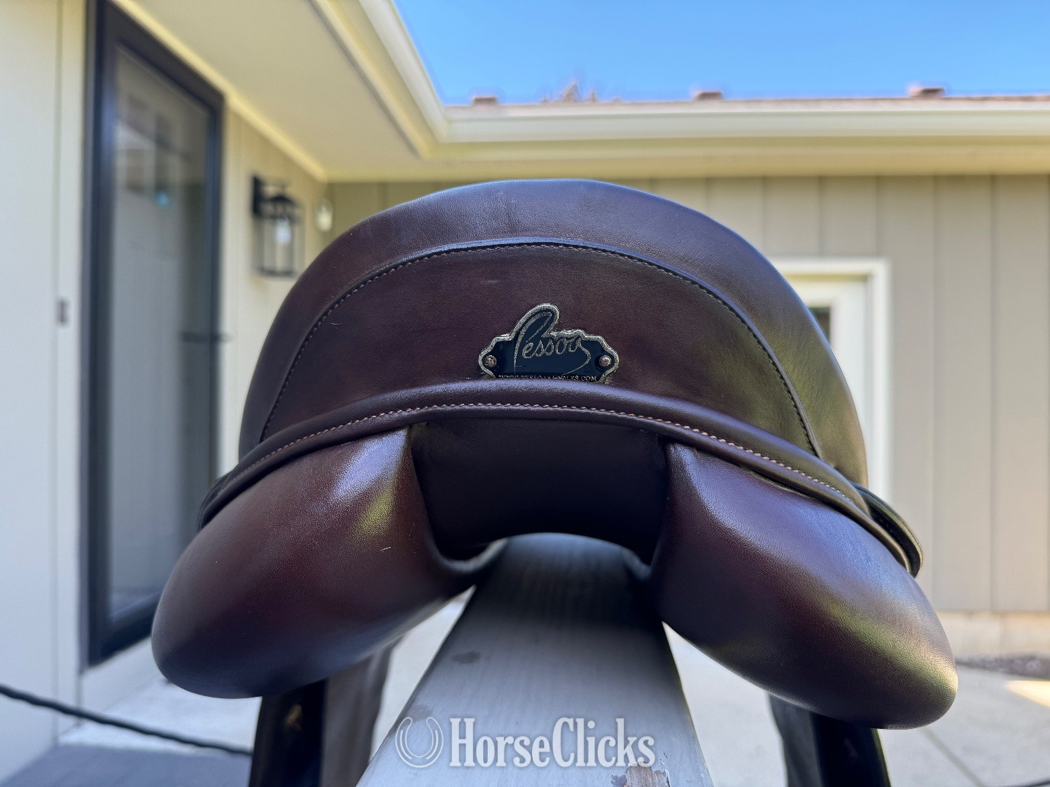 Illinois 17.5" Pessoa English Saddle