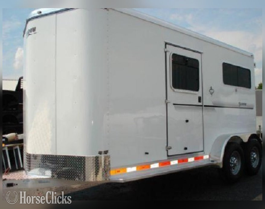2012 Shadow Trailers Straight w/Dress Bumper Pull Horse Trailer in Georgia