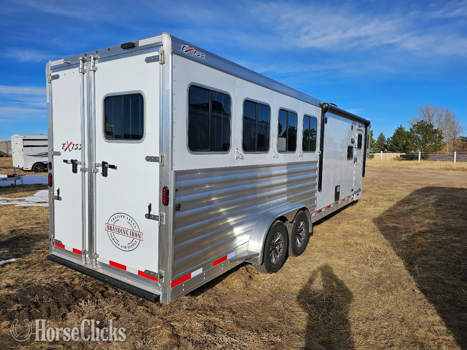 Colorado 2025 Exiss Trailers Escape 7410 Gooseneck Horse Trailer