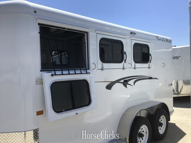 Trails West 2026 Manufacturing 3 Horse BP  Horse Trailer in California