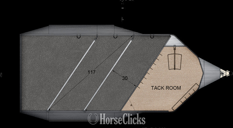 Trails West 2026 Manufacturing 3 Horse BP  Horse Trailer California