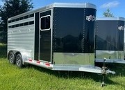 2026 Exiss Trailers CXF Bumper Pull Horse Trailer