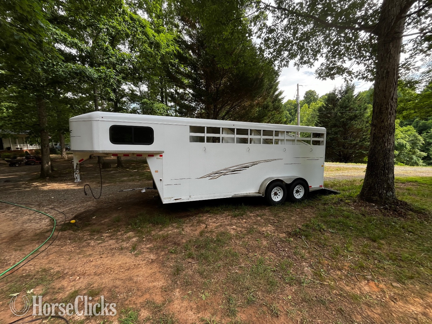 2018 Trails West Adventure 4H GN Gooseneck Horse Trailer in North Carolina