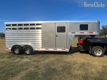 2026 Exiss Trailers Express CXF Gooseneck Horse Trailer in Florida