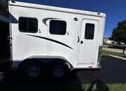 2013 Bison Coach 720 2 Horse Slant  Bumper Pull Horse Trailer