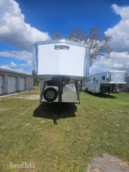 2026 Shadow Trailers Stablemate Weekender Gooseneck Horse Trailer - Horse Trailers in Florida