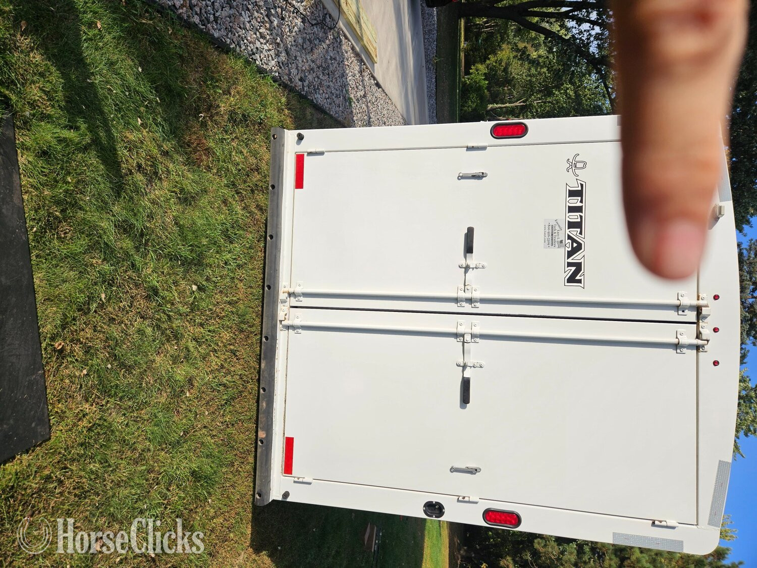 2021 Titan Trailers Royal II Bumper Pull Horse Trailer - Horse Trailers in Minnesota