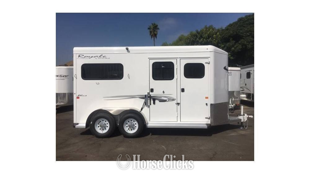 Trails West 2027 Manufacturing ROYALE PLUS 2   Horse Trailer in California