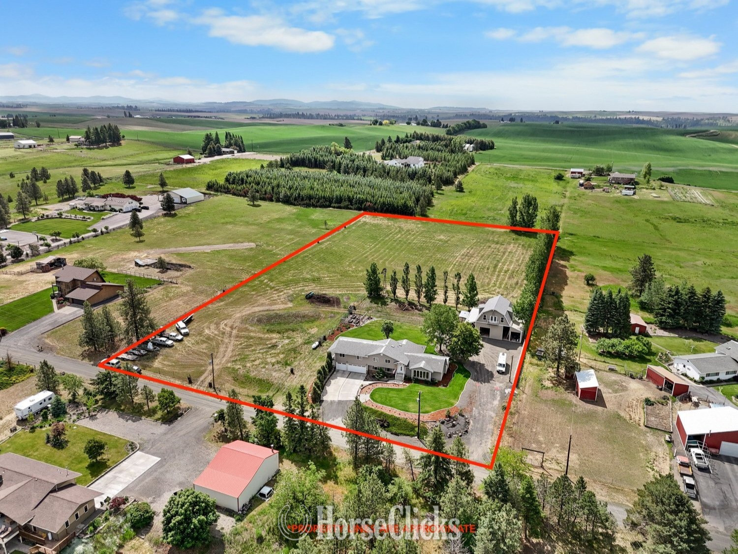Stunning 4.85-Acre Valleyford Property-Country Home-Barndominium/Shop! in Washington