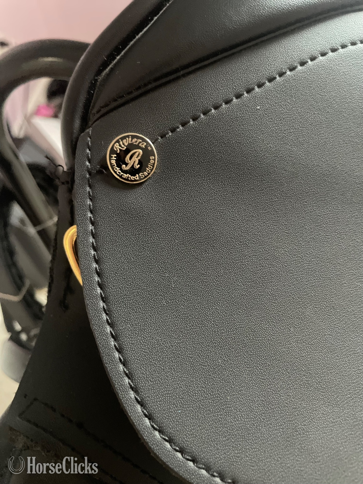 New York 17.5" N. Porter English Saddle