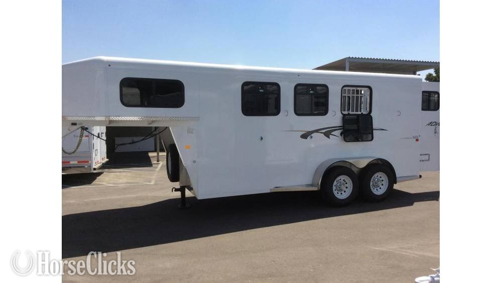 Trails West 2026 Manufacturing ADVENTURE MX (GN)  Horse Trailer - Horse Trailers