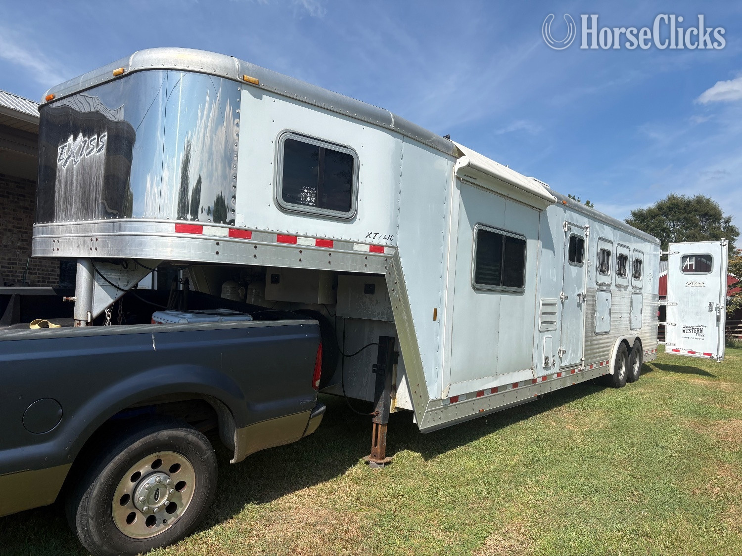 2006 Exiss Trailers XT-410 Gooseneck Horse Trailer in Alabama