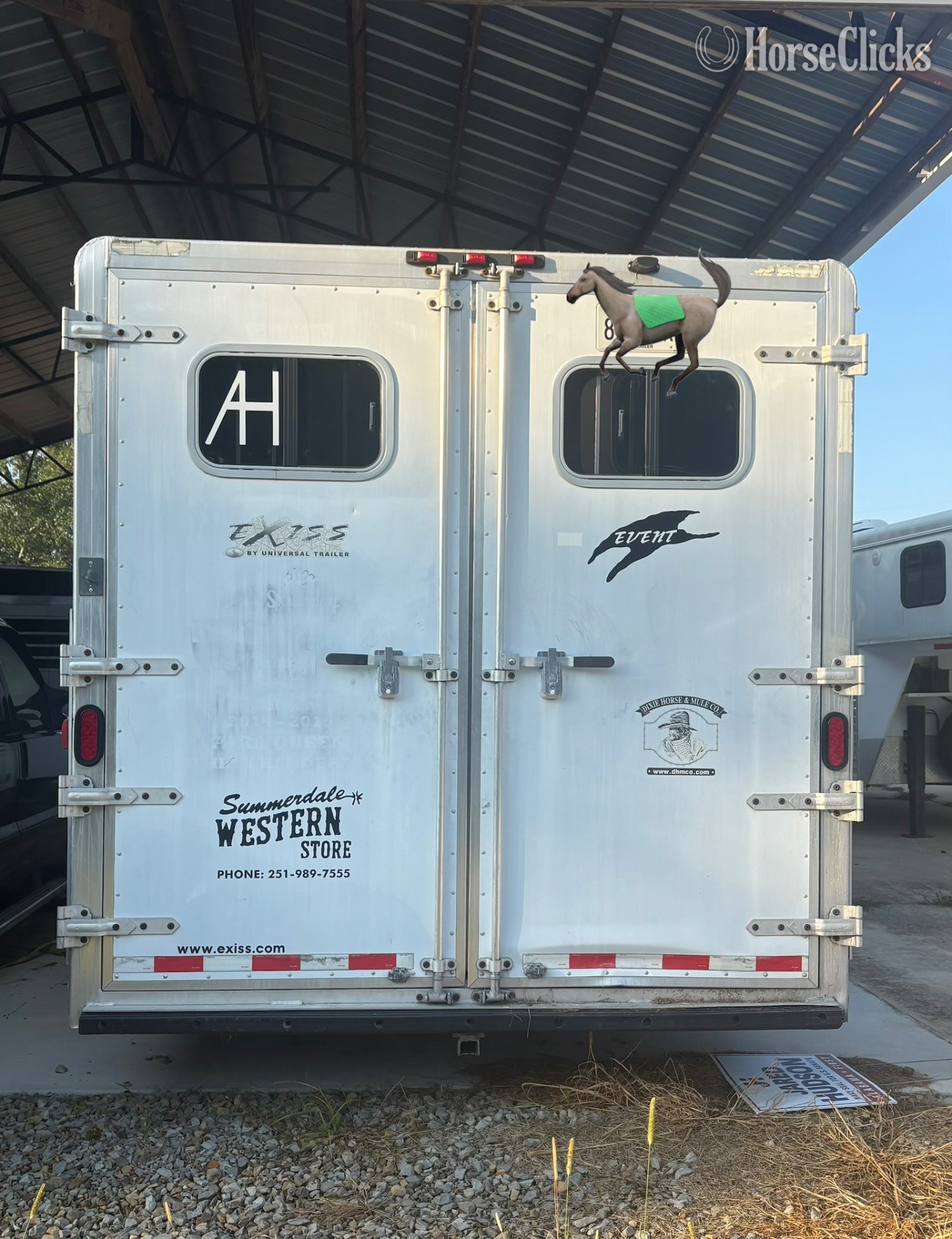 Alabama 2006 Exiss Trailers XT-410 Gooseneck Horse Trailer