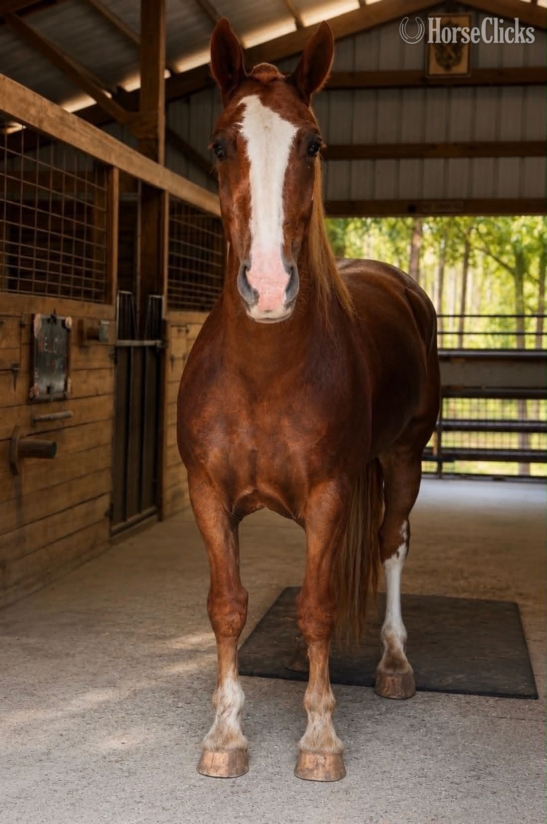 "REMINGTON" Sorrel Gelding Draft