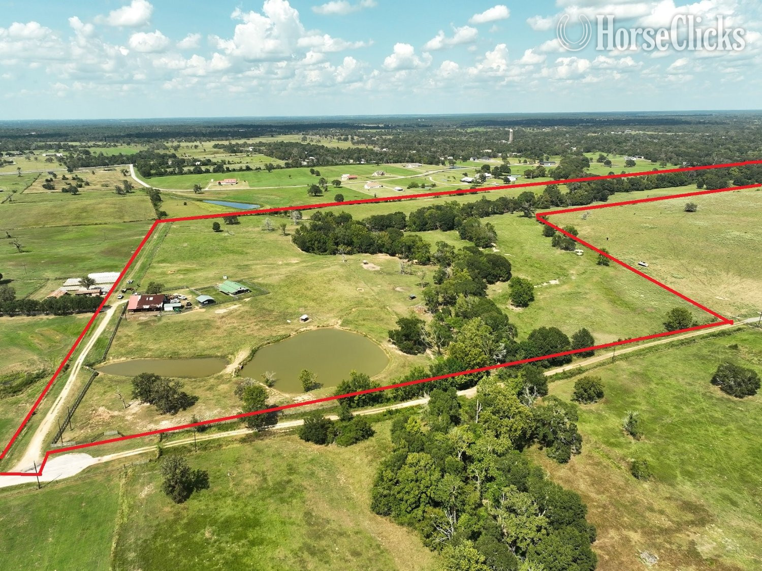 72 Acres with Barn & 2 Ponds