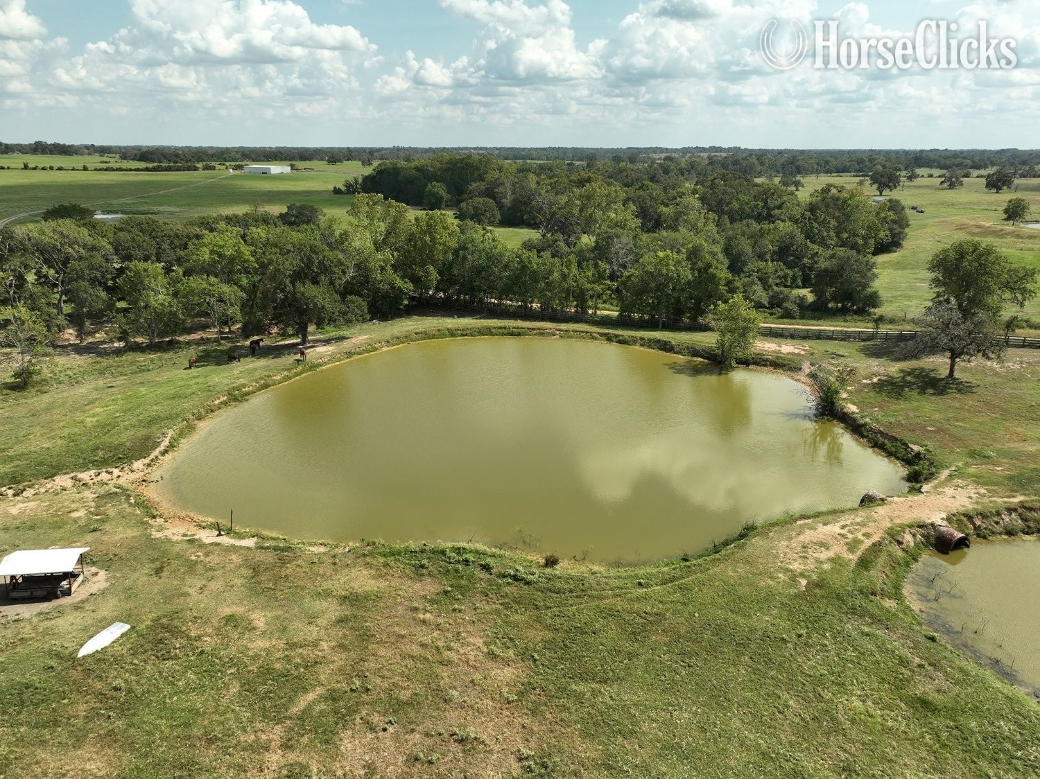 Texas 72 Acres with Barn & 2 Ponds