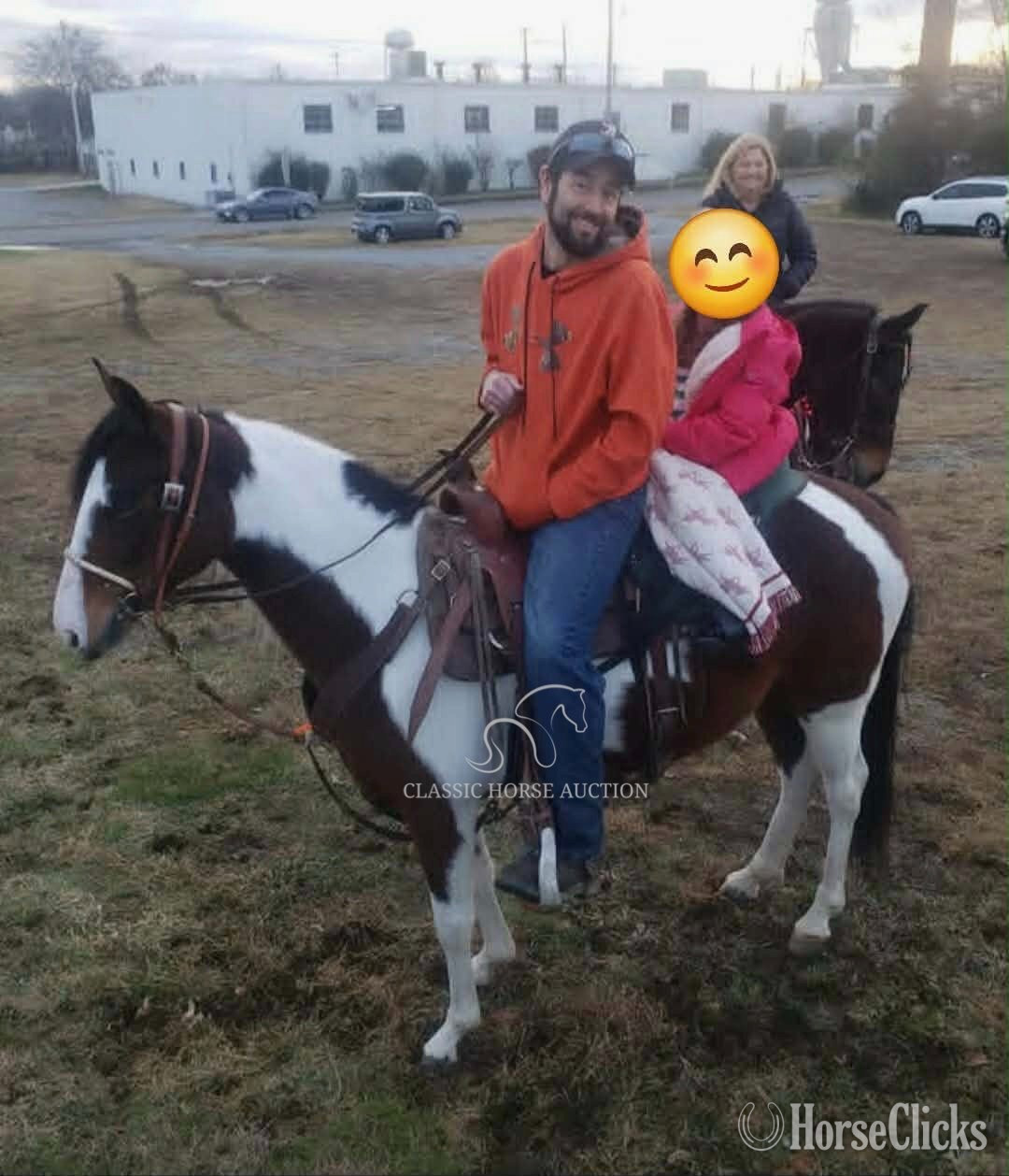 "BONNIE PARKER" Tabiano Mare Spotted Saddle