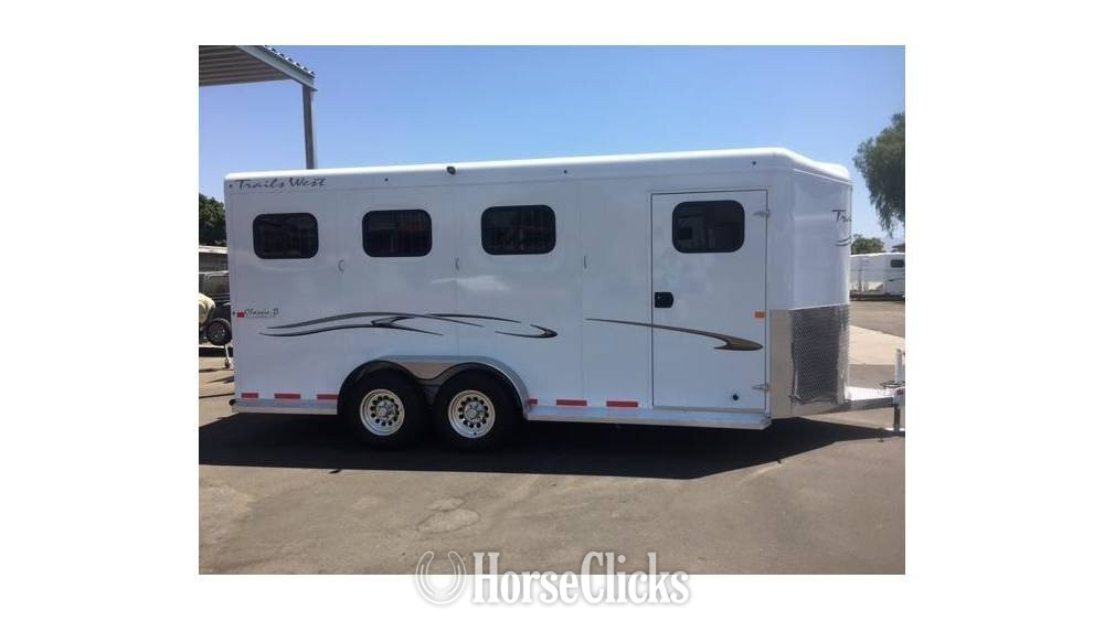 Trails West 2026 Manufacturing CLASSIC (Warm Blood) 3   Horse Trailer in California